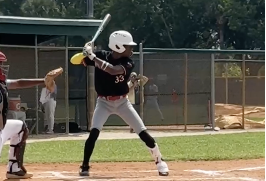 Duane Connolly at the plate